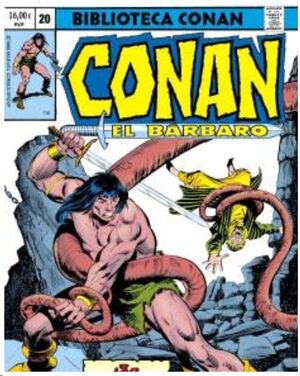 BIBLIOTECA CONAN. CONAN EL BARBARO #20 1980-81
