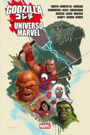 GODZILLA VS EL UNIVERSO MARVEL