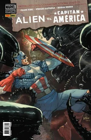 ALIEN VS CAPITÁN AMÉRICA