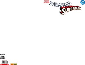 SPIDERMAN/SUPERMAN #01 (PORTADA ALTERNATIVA EN BLANCO)