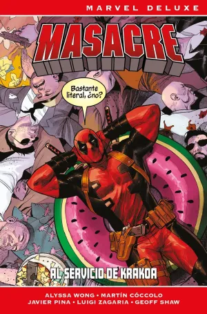 MASACRE. AL SERVICIO DE KRAKOA (MARVEL DELUXE)