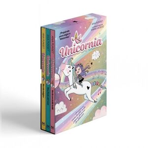 UNICORNIA ESTUCHE ESPECIAL UNICORNIA LIBROS 1 AL 3