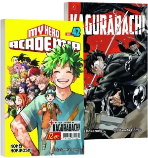MY HERO ACADEMIA #42 + KAGURABACHI #01 (PACK ESPECIAL) MY HERO ACADEMIA #42 + KAGURABACHI #01 (PACK ESPECIAL)