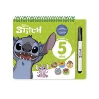 DISNEY MI PIZARRA DE 5 AÑOS STITCH