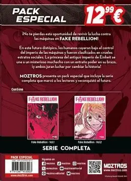 FAKE REBELLION - PACK ESPECIAL DE 2 TOMOS