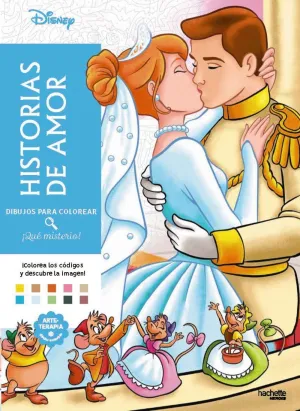 DISNEY DIBUJOS PARA COLOREAR, ¡QUÉ MISTERIO! HISTORIAS DE AMOR