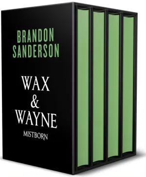 ESTUCHE WAX & WAYNE. ED. ESPECIAL CON CANTOS TINTADOS (V1-V4)
