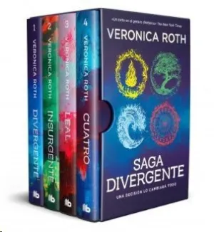 DIVERGENTE. ESTUCHE SAGA COMPLETA
