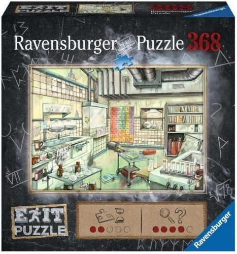 ESCAPE ROOM PUZZLE 368 PIEZAS LABORATORIO ALQUIMISTA. Juegos de mesa -  puzzle. Comic Stores