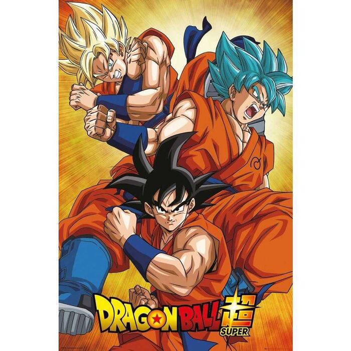 POSTER DRAGON BALL (MUCHOS PERSONAJES) . Estatuas y decoracion