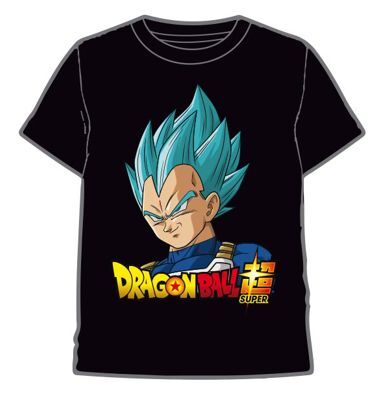 Dragon Ball Z Vegeta Black and White Character Art - Camiseta negra para  hombre