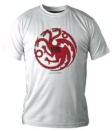 SD toys Fire and Blood Targaryen Camiseta para Hombre 