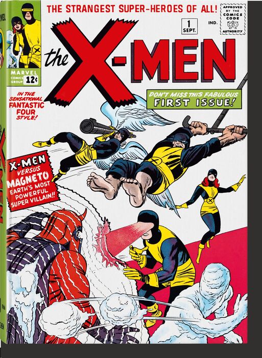 THE MARVEL COMICS LIBRARY. X-MEN. VOL. 1 1963–1966.  CLAREMONT,CHRIS;NICIEZA,FABIAN. Libro en papel. 9783836594547 Comic Stores