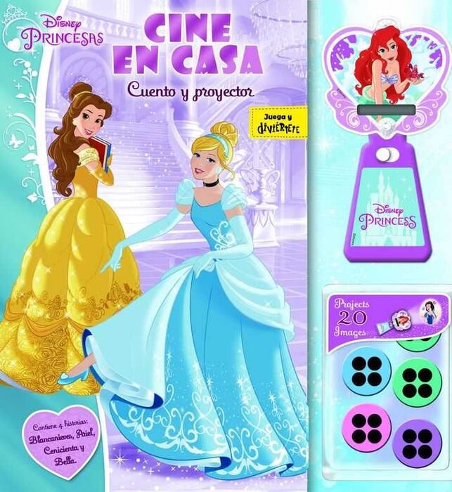 Colección 6 Cuentos en Miniatura de las Princesas Disney - Libros  Infantiles - Cuentos Incluídos: Blancanieves, La Bella Durmiente,  Enredados, La Bella y la Bestia , La Cenicienta y La Sirenita : Disney:  : Libros