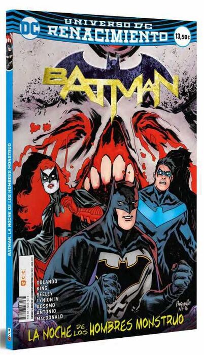 BATMAN: LA NOCHE DE LOS HOMBRES MONSTRUO. VARIOS AUTORES. Libro en papel.  9788417063535 Comic Stores