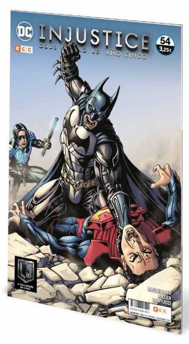 INJUSTICE: GODS AMONG US #54 (AÑO V). BRIAN BUCCELLATO + VARIOS AUTORES.  Libro en papel. 9788417206901 Comic Stores