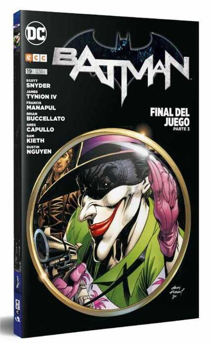 BATMAN MENSUAL (REEDICION TRIMESTRAL) #19 FINAL DEL JUEGO PARTE 3. VARIOS  AUTORES. Libro en papel. 9788417401023 Comic Stores