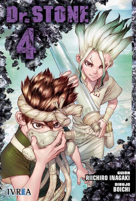 Dr Stone 04 Riichiro Inagaki Boichi Libro En Papel Comic Stores