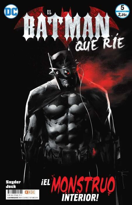 EL BATMAN QUE RIE #05. EL MONSTRUO INTERIOR!. SCOTT SNYDER - JOCK. Libro en  papel. 9788417960711 Comic Stores