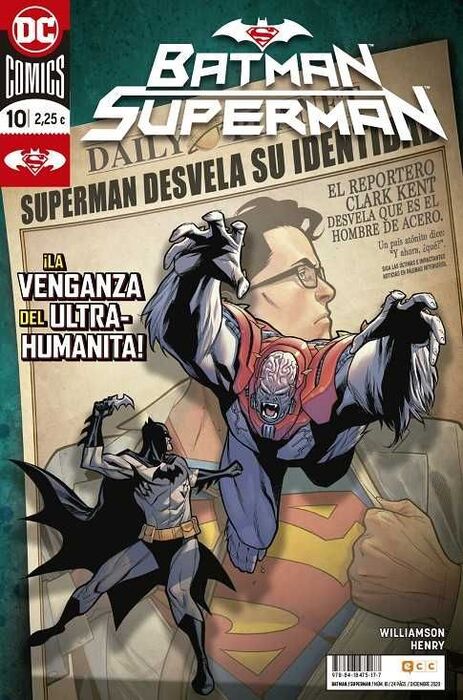BATMAN / SUPERMAN #010 LA VENGANZA DEL ULTRA-MANITA! (GRAPA). WILLIAMSON -  HENRY. Libro en papel. 9788418475177 Comic Stores