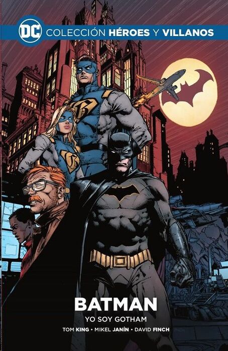 COLECCIONABLE HEROES Y VILLANOS #01. BATMAN: YO SOY GOTHAM. VV. AA.. Libro  en papel. 9788447146932 Comic Stores