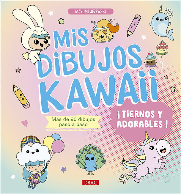 COMO DIBUJAR UN ZORRO DE 4 COLAS KAWAII - dibujos kawaii faciles - Aprender  a dibujar animales 