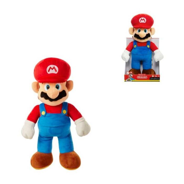 Peluche - Mario - Super Mario - 50 Cm - NINTENDO