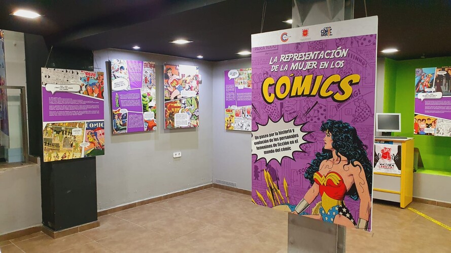 Expo La Representación de la Mujer en los Cómics