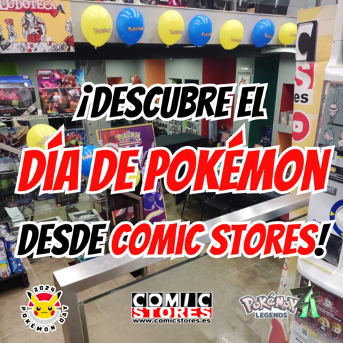 ¡Un Día de Pokémon para Recordar en Comic Stores!