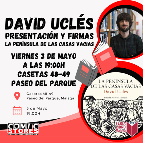 David Uclés desembarca en Málaga para presentar 