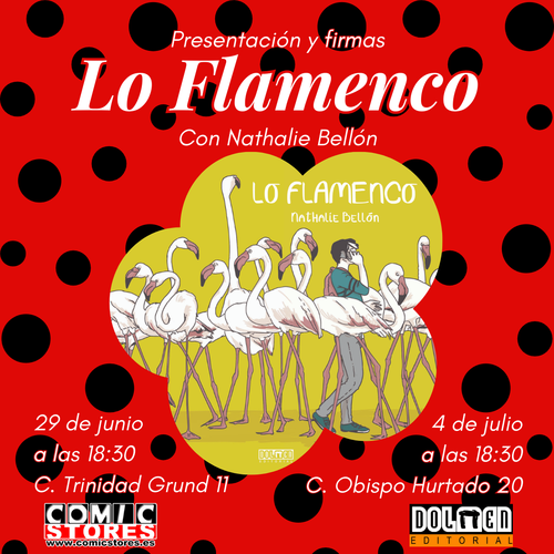 Presentación de “Lo Flamenco” con Nathalie Bellón, ganadora del Premio Ciutat de Palma de Cómic