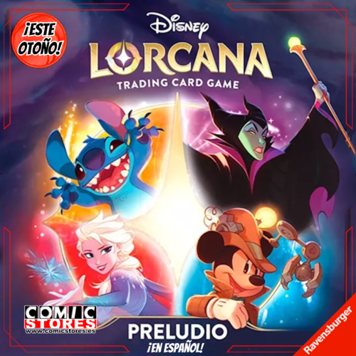 ¡Lorcana al fin en Español! ¡Ya puedes reservar 'Preludio'!