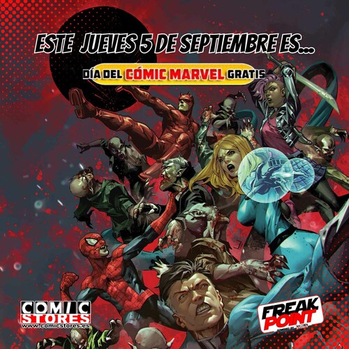 ¡Celebra el Día del Cómic Marvel Gratis en Comic Stores y Freak Point!