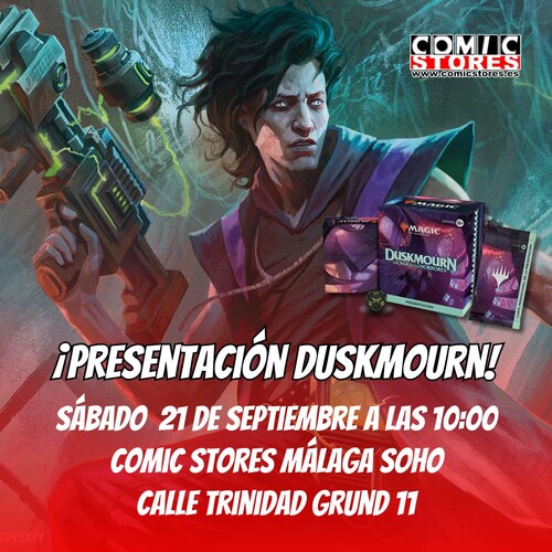 Presentación de Duskmourn en Comic Stores Málaga: ¡Sumérgete en el terror!