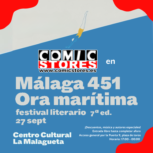 ¡Comic Stores en Málaga 451: Literatura, Cómics y Diversión!