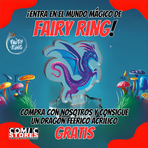 ¡Llega Fairy Ring! Construye tu aldea feérica y te regalamos un dragón acrílico exclusivo