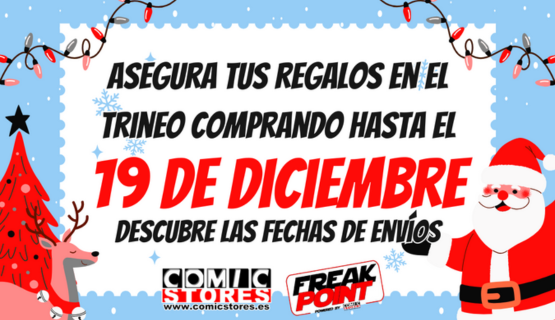 ¡Asegura tus regalos navideños con Comic Stores!