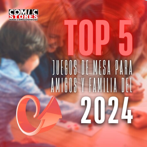 ¡Nuestro Top 5 de juegos de mesa para familia y amigos del 2024!