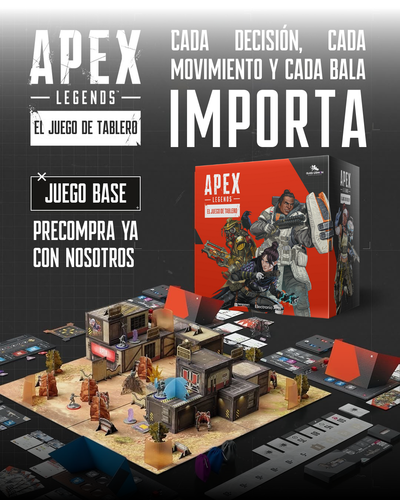 ¡El Anillo se cierra en tu mesa! Apex Legends salta del videojuego al tablero