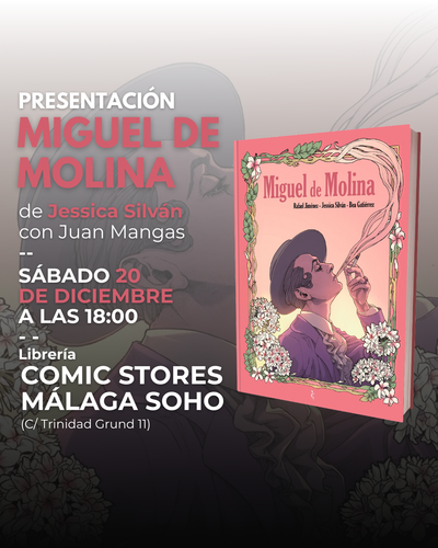 ¡La copla toma las viñetas! Presentación de Miguel de Molina con Jessica Silván en Málaga