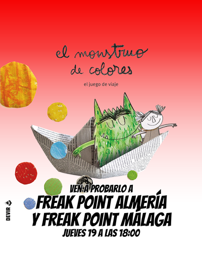 ¡Celebra el Día del Padre en familia! Descubre El Monstruo de Colores Viaje en nuestra presentación de Freak Point Almería y Málaga