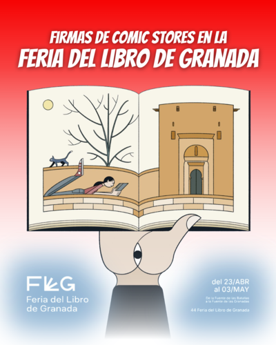 ¡Granada se llena de viñetas! Comic Stores te espera en la Feria del Libro 2026 con un aluvión de firmas y autores