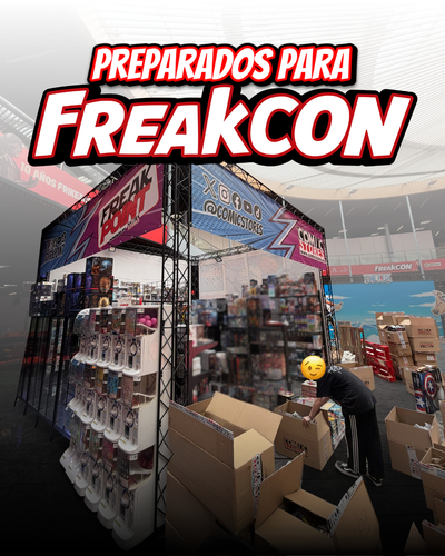 ¡La espera ha terminado! FreakCon 2026 ya está aquí y Comic Stores te espera con firmas de autores, cómics y el mejor ambiente friki