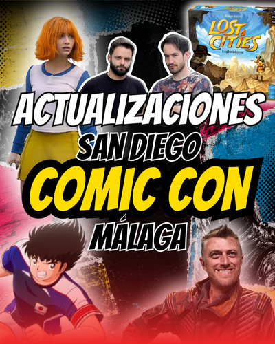 La Comic-Con de Málaga 2026 sigue creciendo: Oliver y Benji, más One Piece, Maxwell Lord y juegos de mesa se suman a la fiesta