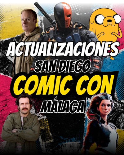 La Comic-Con de Málaga 2026 vuelve a la carga: nuevas estrellas del cine, la animación, Star Wars y la cultura pop se suman al cartel