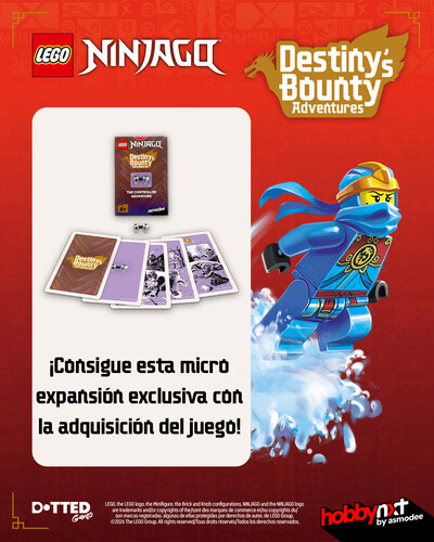 ¡Reserva el nuevo juego de LEGO NINJAGO con nosotros y llévate esta expansión gratis!