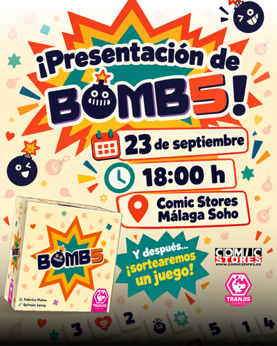 ¡Bomb5 explota en Málaga! Ven a probarlo gratis y llévate uno de regalo