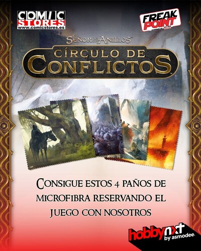 ¡Reserva con nosotros ESDLA Círculo de conflictos y llévate regalos exclusivos de la Tierra Media™!
