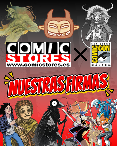 ¡Más de 50 autores y firmas GRATIS! Este es nuestro horario para San Diego Comic-Con® Málaga