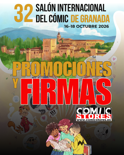 ¡Comic Stores se planta en el Salón del Cómic de Granada con firmas para no parar!